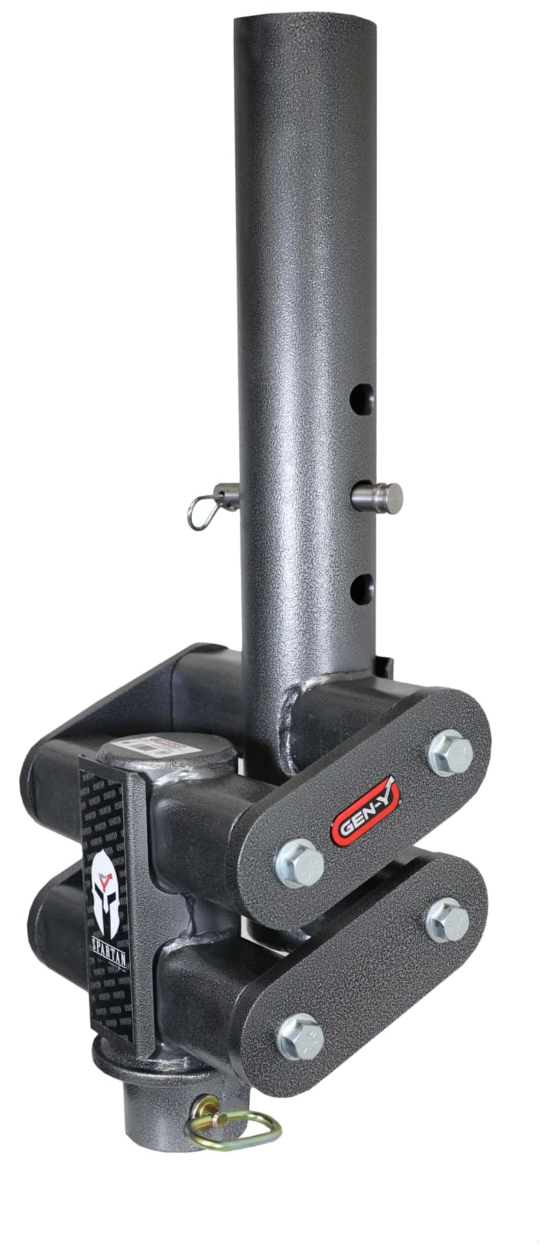 GEN-Y Hitch — Gen-Y Spartan Torsion-Flex 5in Offset 4in RD Tube Gooseneck 2-5/16in Coupler Standard Height
Gooseneck Hitch - view 1