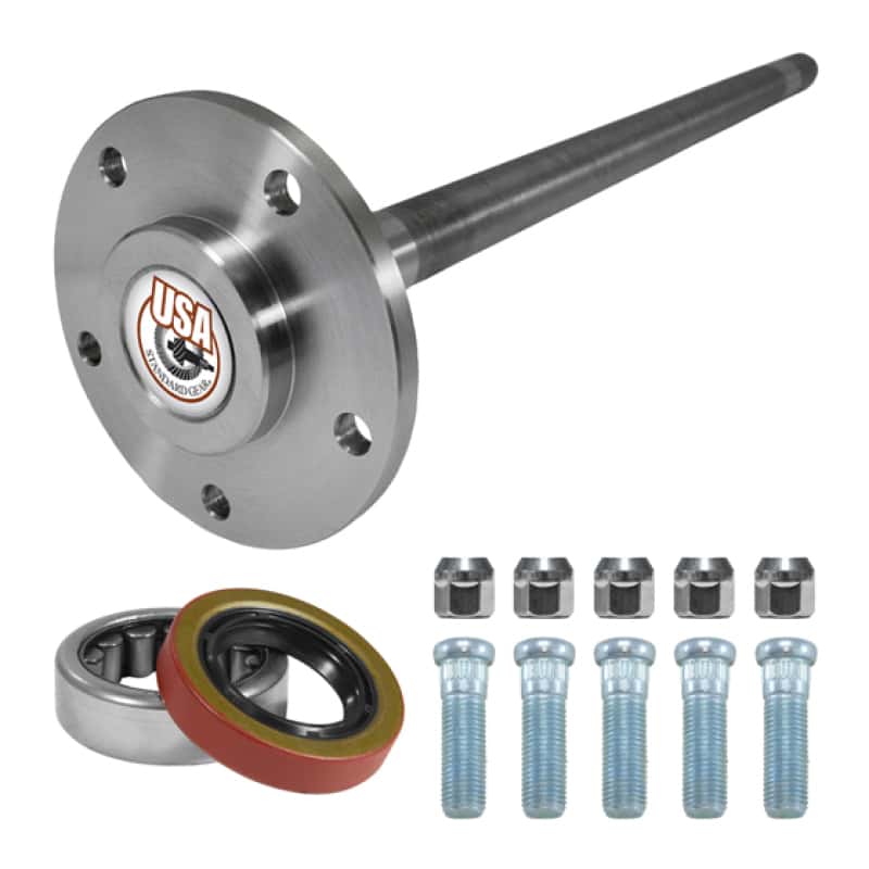 Yukon Gear & Axle — Yukon Gear & Axle 64-67 GM Chevelle/67-69 Camaro 12P Rear Axle Kit 29-3/4in 30spl 1563 Brg 1 Side
GM 12P Rear Axle Kit - view 1