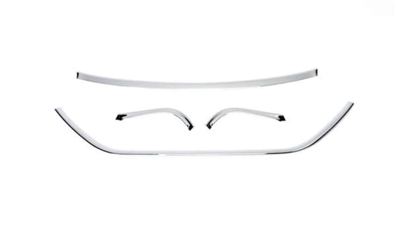 Putco — Putco 11-13 Hyundai Avante MD (Radiator Style) Chrome Trim Grille Covers
Grille Trim - view 1