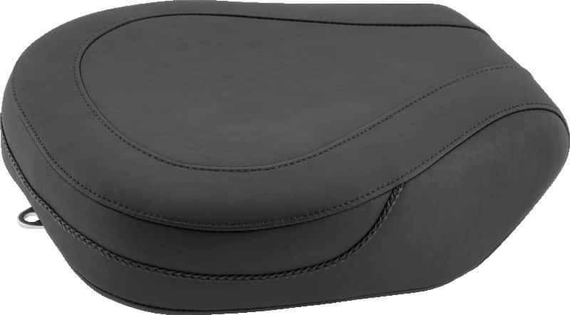 Mustang Motorcycle — Mustang 02-09 Honda VTX1300 Retro, S & T Wide Touring 2PC Seat w/Studs - Black - view 2
