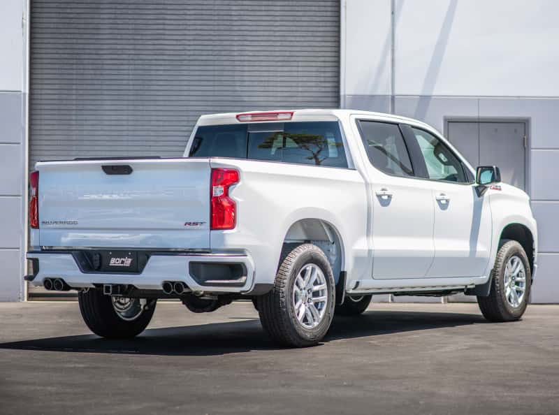 Borla — Borla 2019 Chevrolet Silverado 1500 6.2 w/ 147in WB 2.75in S-Type Catback Exhaust -Black Chrome Tips
Cat-Back System - view 1