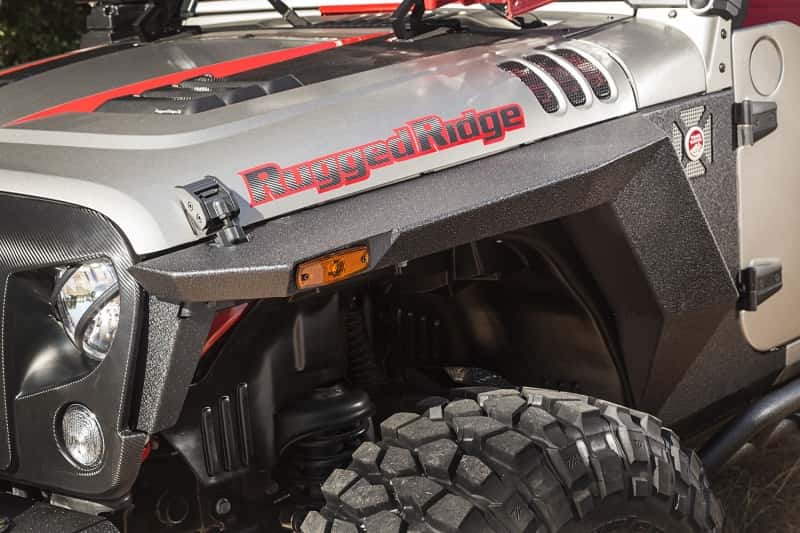 Rugged Ridge — Rugged Ridge XHD Front Armor Fenders Pair 07-18 Jeep Wrangler JK/JKU
OFFROAD_ARMOR
Fender - view 3