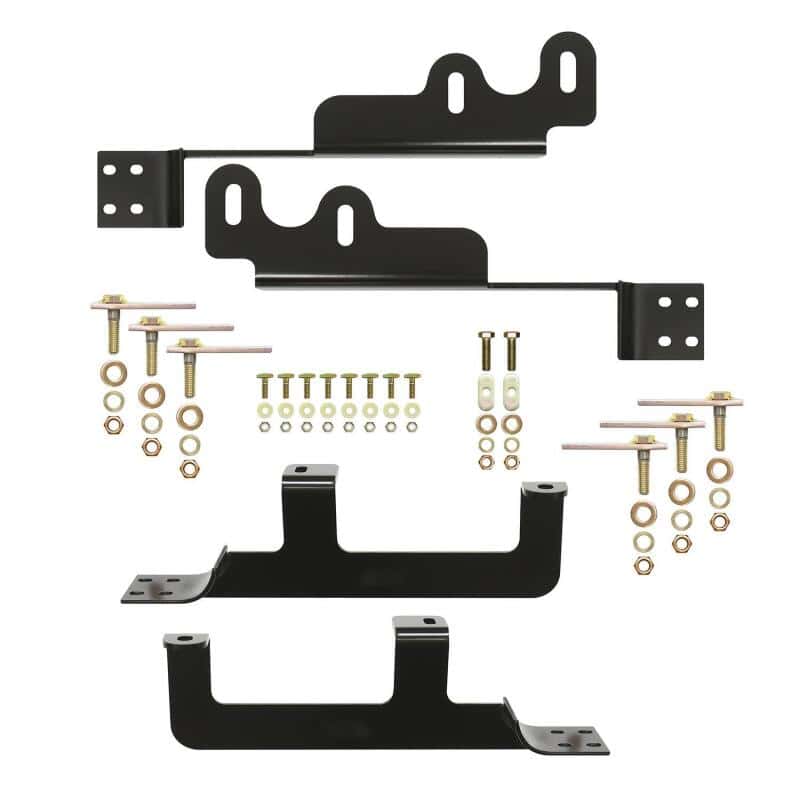 Westin — Westin 2008-2017 Buick/Chevrolet/GMC/Saturn Enclave Premier Oval Nerf Step Bar Mount Kit - Black
Nerf/StepBarMntKt - view 1