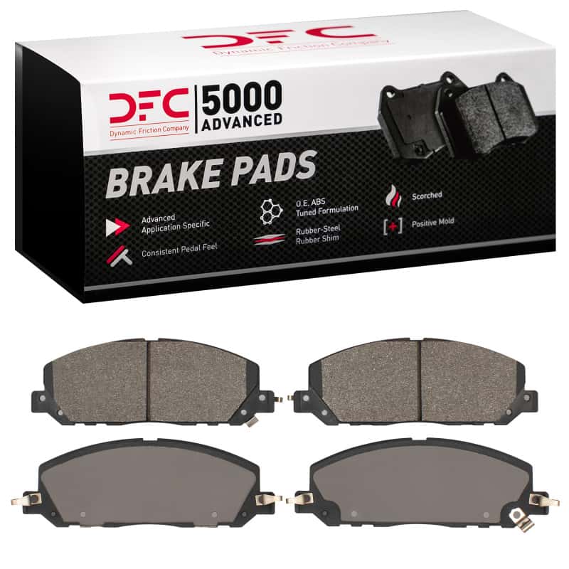 DFC — DFC 20-25 Ford Explorer Front 5000 Advanced Semi Metallic Brake Pads - view 1