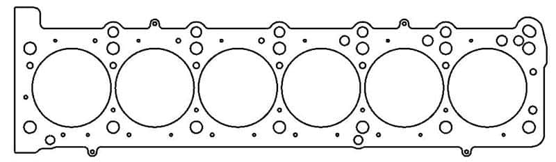 Cometic Gasket — Cometic Mercedes 92-05 M120-V12 90mm .051in MLS Head Gasket RHS
Cylinder Head Gasket - view 1
