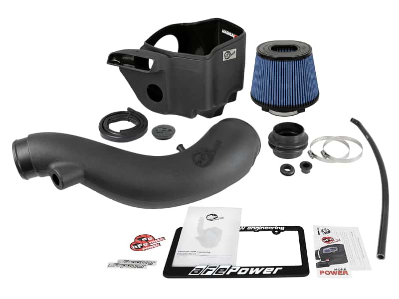 aFe — aFe Magnum FORCE Stage-2 PRO 5R CIA System 16-19 Jeep Grand Cherokee (WK2) - V6-3.6L
Magnum FORCE Intake - view 3