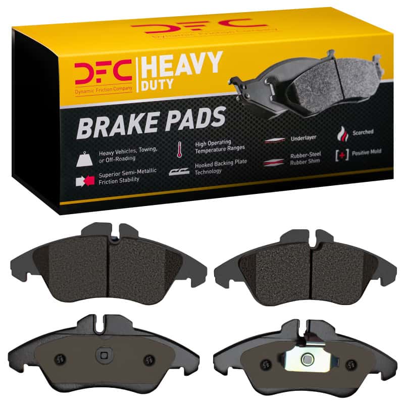 DFC — DFC 02-06 Dodge Sprinter 3500 Front Heavy Duty Pads - Semi Metallic
DFC Brake Pad Set - view 4