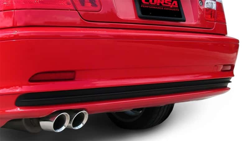 CORSA Performance — Corsa 2001-2006 BMW 325i/ci Convertible E46 Polished Sport Axle-Back Exhaust
Exhaust - view 5