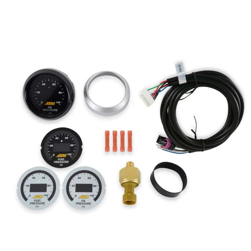 AEM — AEM 52mm Pressure (Oil or Fuel) Digital Gauge
Classic Digital Fuel
Digital Gauge - view 4
