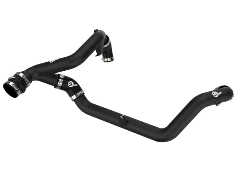 aFe — aFe BladeRunner 2 1/4in Intercooler Hot Side Charge Pipe 22-23 Ford Explorer V6-3.0L (tt) - Black
Hot Charge Pipe - view 1