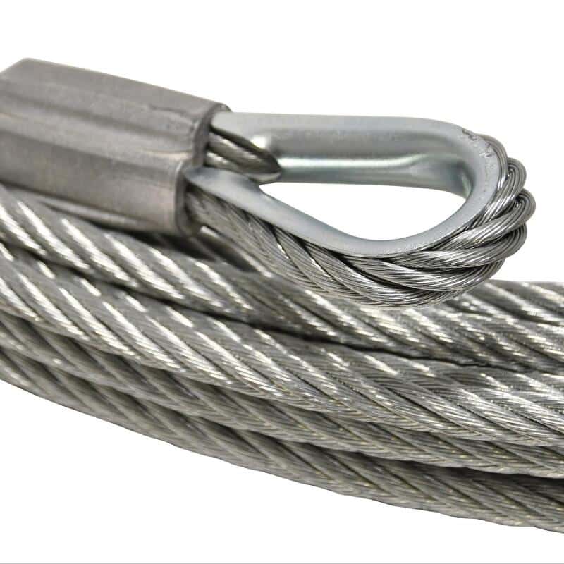 Superwinch — Superwinch Replacement Wire Rope 5/16in Dia. x 95ft. L for Tigershark 9500/ Talon 9500/12500 Winches
Winch Rope - view 2