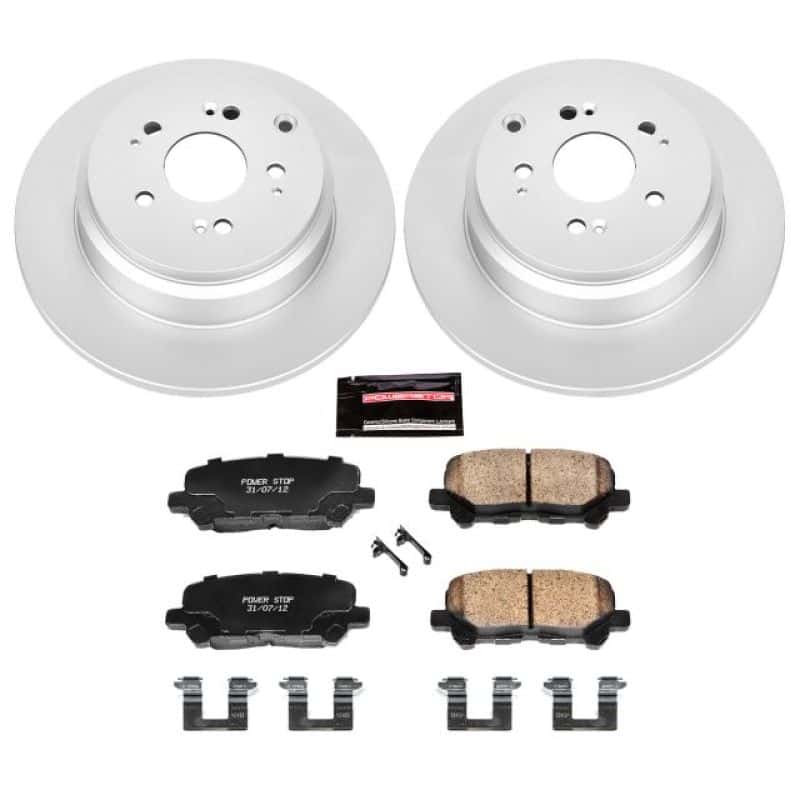 PowerStop — Power Stop 07-13 Acura MDX Rear Z17 Evolution Geomet Coated Brake Kit - view 1