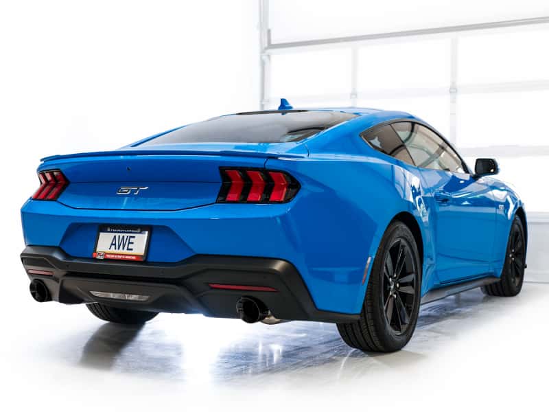 AWE Tuning — AWE 2024 Ford Mustang GT Fastback S650 RWD Touring Catback Exhaust w/ Dual Diamond Black Tips
Touring Catback - view 5