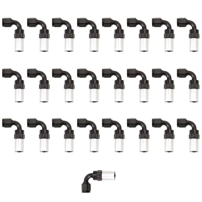 Russell — Russell Performance -6 AN Proclassic Crimp 90 Degree End (O.D. 0.600) (Qty. 25)
Hose Fitting - view 2