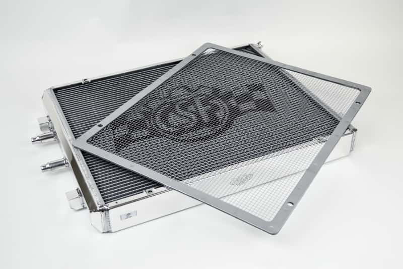CSF — CSF 2014+ BMW M3/M4 (F8X) Front Mount Heat Exchanger w/Rock Guard
CSF Heat Exchanger - view 1