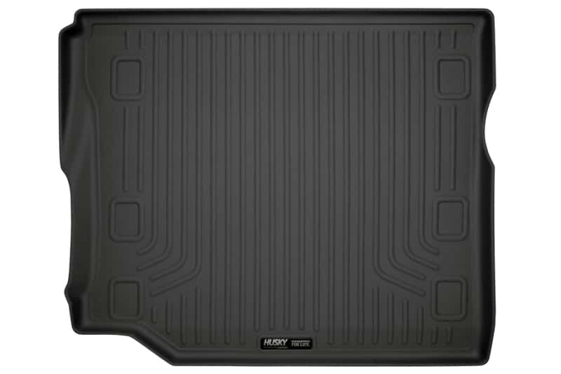 Husky Liners — Husky Liners 19-24 Jeep Wrangler JLU WeatherBeater Black Rear Cargo Liner - view 1