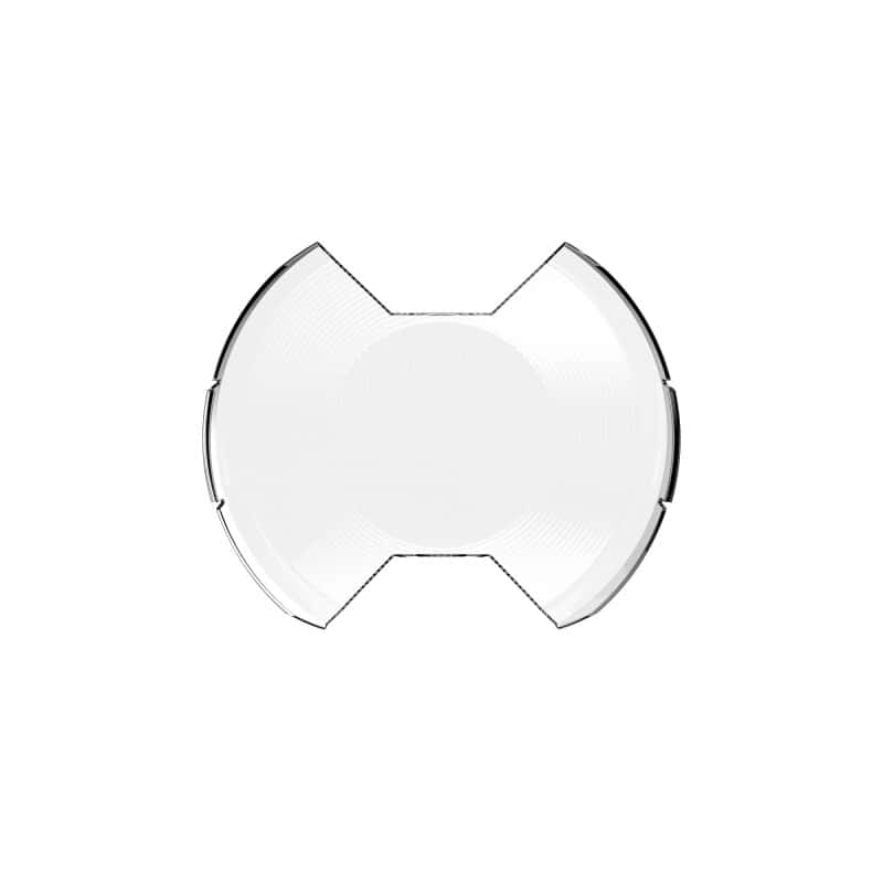 KC HiLiTES — KC HiLiTES SlimLite 8in. LED Light Shield SAE Driving (Shield Only) - Clear - view 10