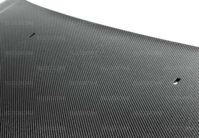 Seibon — Seibon 12-13 Ford Focus OEM-Style Carbon Fiber Hood - view 6