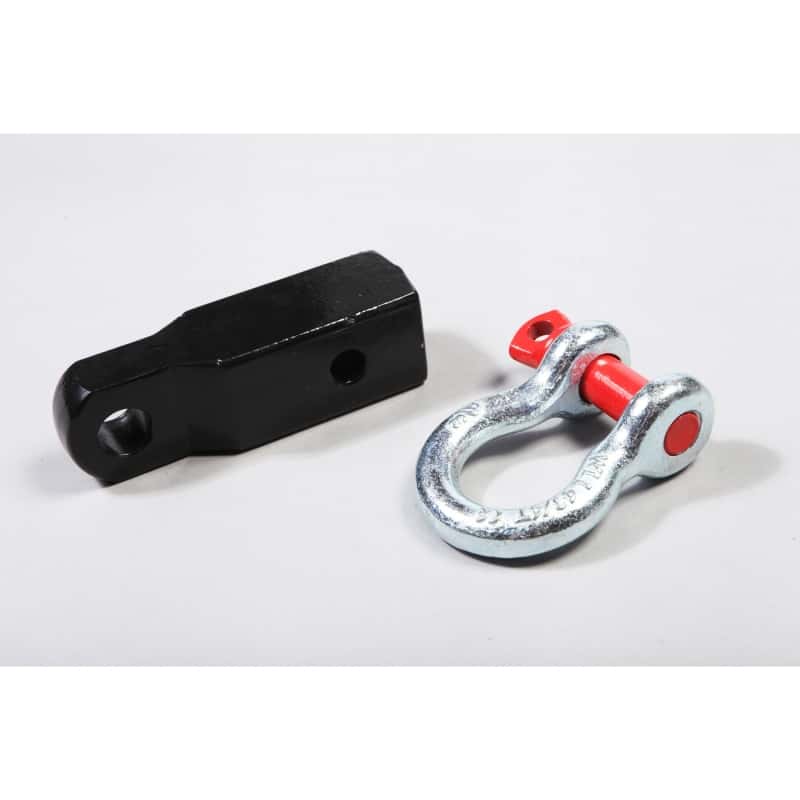 Rugged Ridge — Rugged Ridge D-Shackle Assembly Receiver Hitch
OFFROAD_BUMPERS
RcvrShclBrkt - view 2