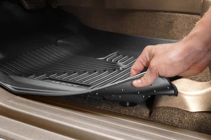 Husky Liners — Husky Liners 2019 Ram 1500 CC WeatherBeater 2nd Seat Floor Liners Black (W/O Factory Storage Box) - view 6