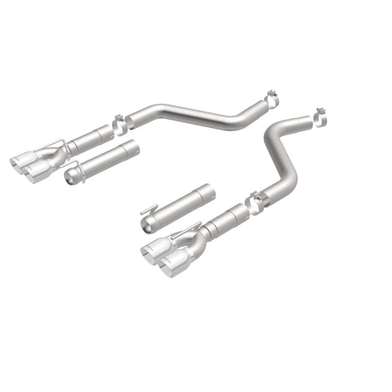Magnaflow — MagnaFlow Axle-Back, SS, 3in, Quad Split Rear 3.5 Tips 2015 Dodge Challenger incl SRT Hellcat
Axle-Back - view 4