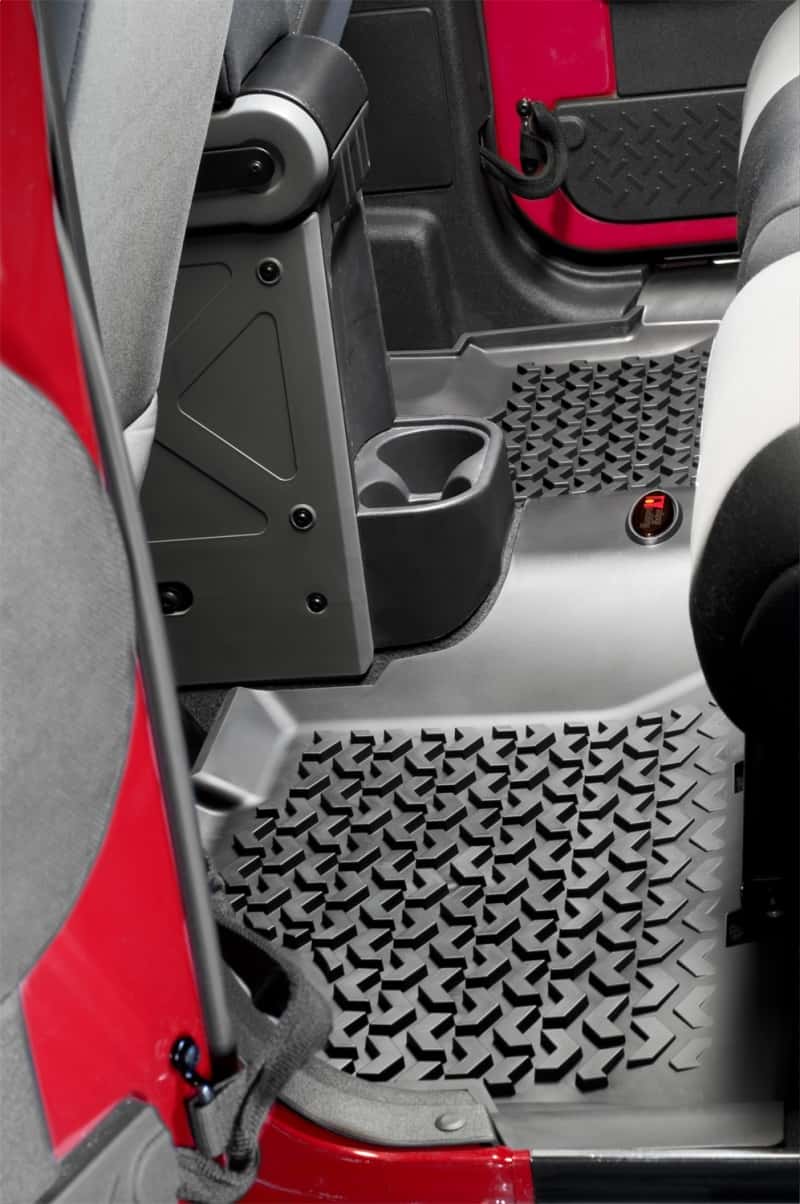 Rugged Ridge — Rugged Ridge Floor Liner Front/Rear/Cargo Black 2011-2018 Jeep Wrangler Unlimited JK 4 Dr
OFFROAD_FLOORLINERS
Floor Mat Set - view 5