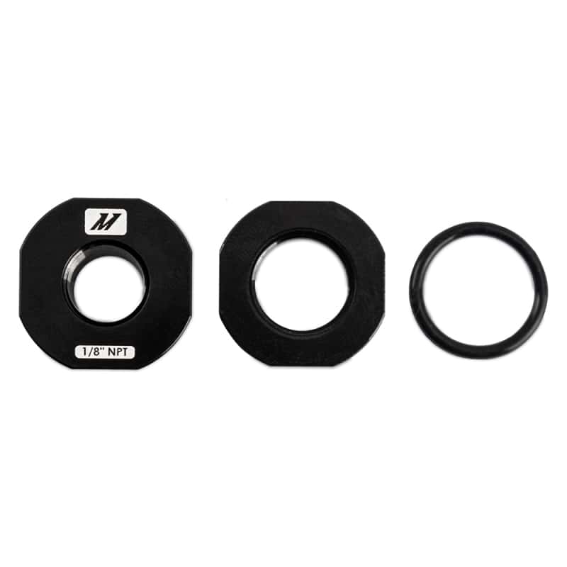 Mishimoto — Mishimoto 1/8in NPT CNC-Machined Nozzle Mount Adapter - Black
Add-On Bung - view 2
