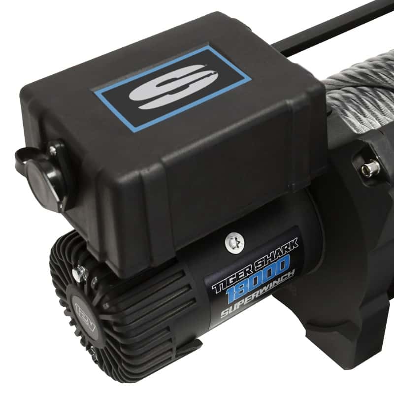 Superwinch — Superwinch 18000 LBS 12V DC Wire Rope Tiger Shark Winch
Winch - view 6