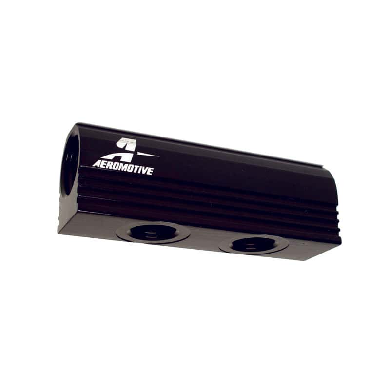 Aeromotive — Aeromotive Fuel Distribution Log (4-Ports) (2) 8 AN/(2) 6 AN
Fuel Rail/Log - view 6