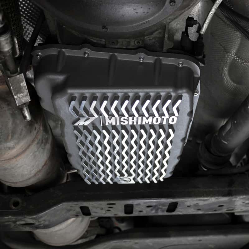 Mishimoto — Mishimoto 2007.5 + Ram 6.7L Cummins 68RFE Transmission Pan - Cast - GR
Trans Oil Pan - view 6