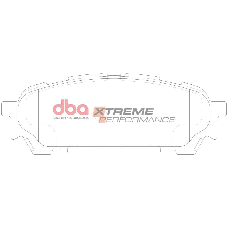 DBA — DBA 03-05 Subaru WRX XP650 Rear Brake Pads
Brake Pad - view 1