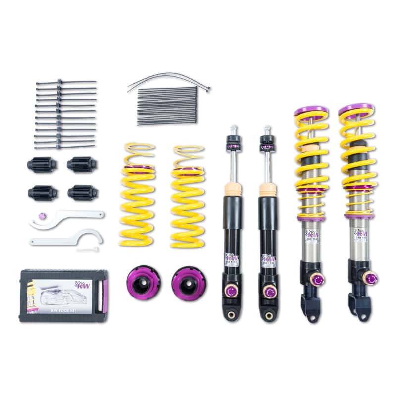 KW — KW Coilover Kit V4 2017+ Mercedes C-Class (W205) AMG C63/C63 S Coupe w/ Electronic Dampening
Coilover Kit - view 3