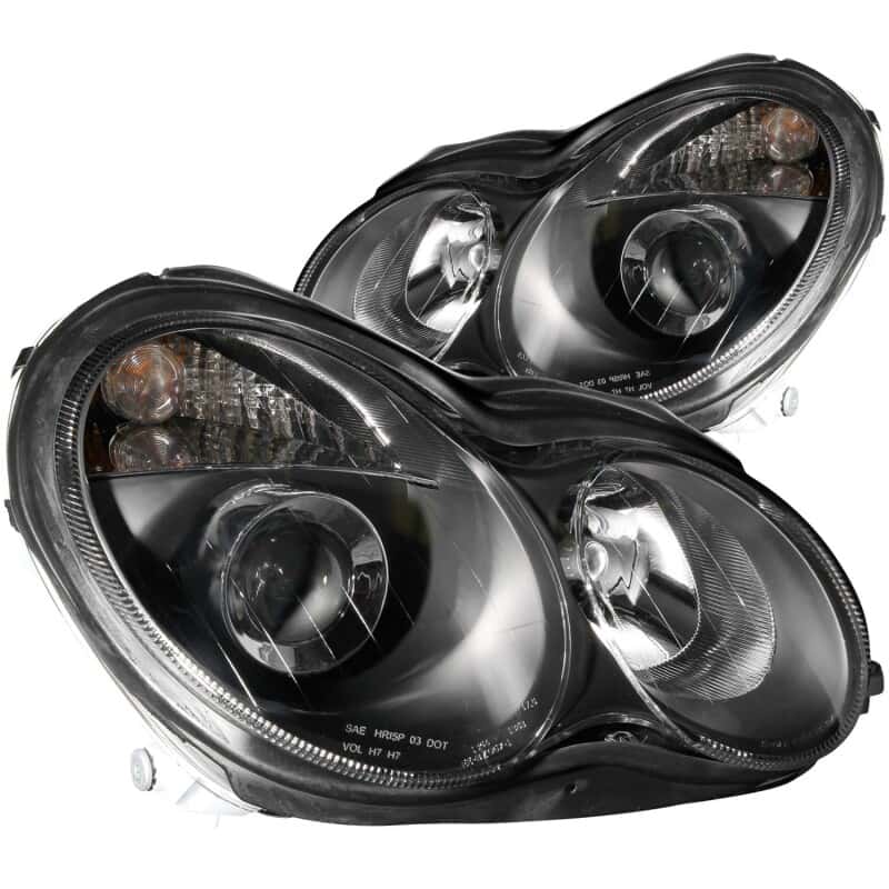 ANZO — ANZO 2001-2007 Mercedes Benz C Class W203 Projector Headlights Black
Head Light Set
HdLtSet - view 2
