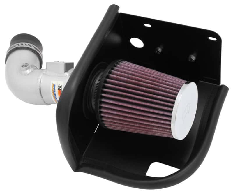 K&N Engineering — K&N 11-12 Ford Fiesta 1.6L L4 Silver Typhoon Performance Intake
Performance Air Inta
Air Intake System - view 1