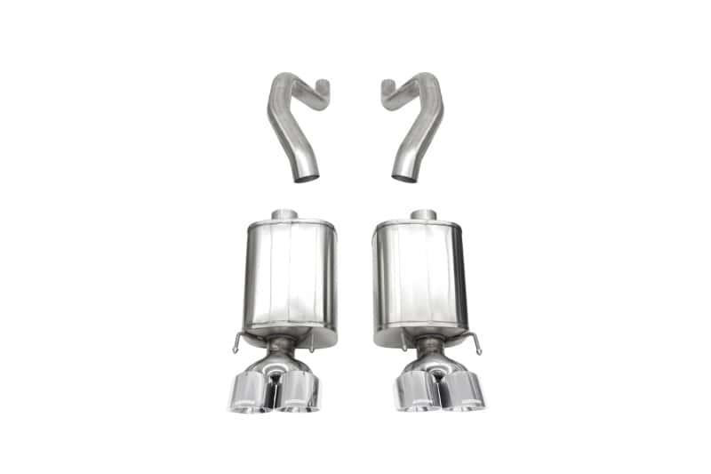 CORSA Performance — Corsa 06-13 Chevy Corvette C6 Z06 7.0L / 09-13 ZR1 6.2L Polished Axle-Back Exhaust w/4.5in Twin Tips
Exhaust - view 2