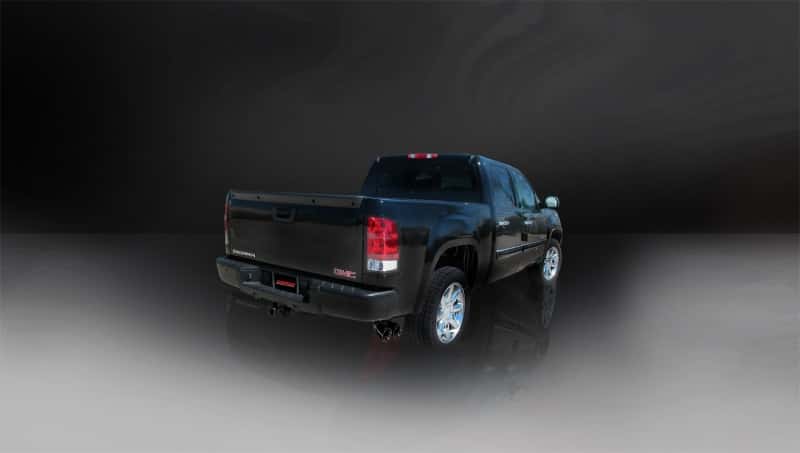 CORSA Performance — Corsa 2009-2009 Chevrolet Silverado Crew Cab/Short Bed 1500 4.8L V8 Black Sport Cat-Back Exhaust
Exhaust - view 5
