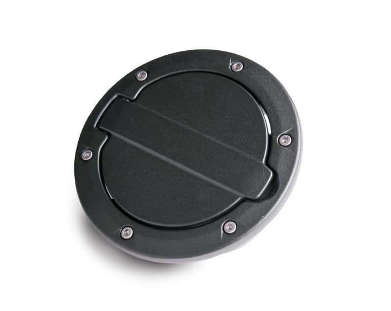 AMP Research — AMP Research 2007-2017 Jeep Wrangler JK 2/4 Door Fuel Door - Black - view 2