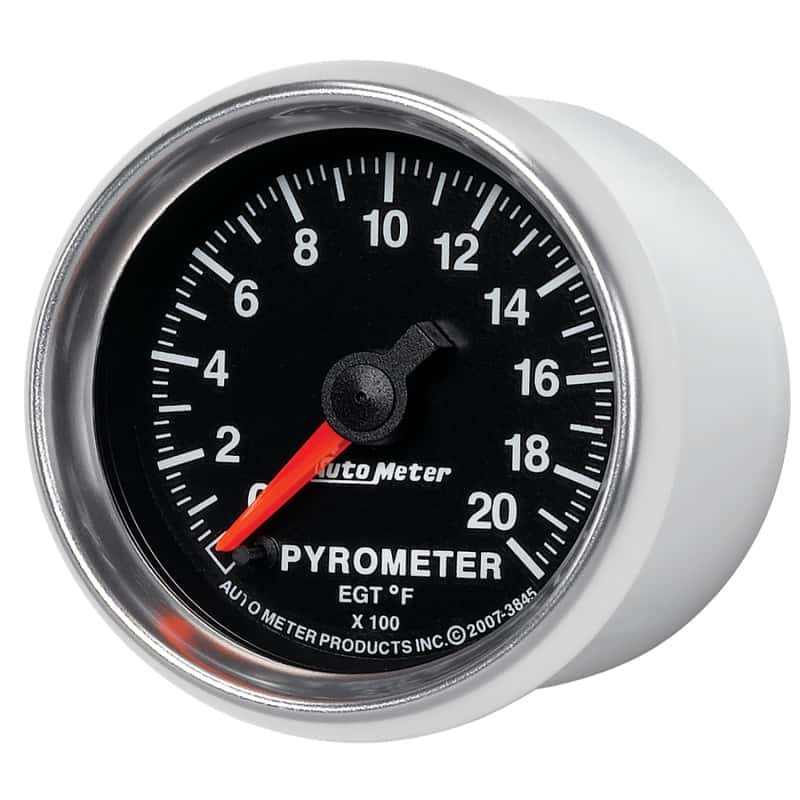 AutoMeter — Autometer GS 0-2000 degree F Full Sweep Electronic Pyrometer Gauge
2-1/16" PYROMETER KI - view 8