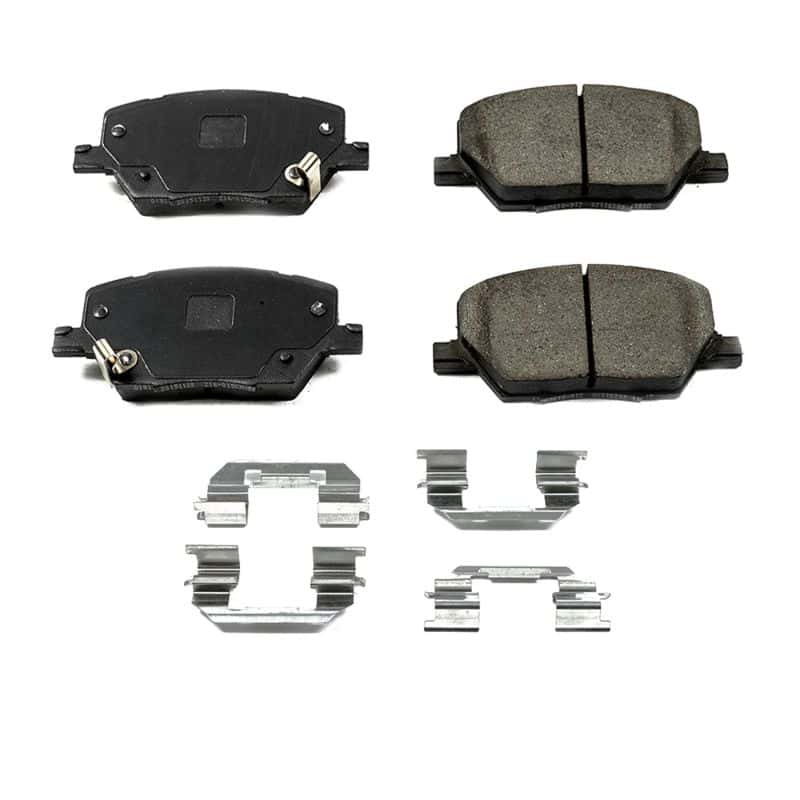 PowerStop — Power Stop 16-18 Fiat 500X Front Z17 Evolution Ceramic Brake Pads w/Hardware
Z17 Brake Pads - view 1