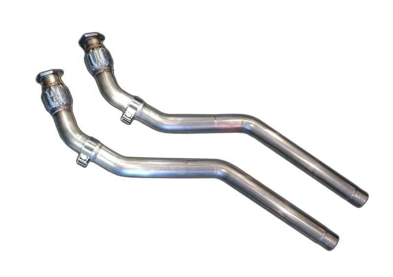 AWE Tuning — AWE Tuning Audi B8 4.2L Non-Resonated Downpipes for S5
Non-Res Downpipes - view 1