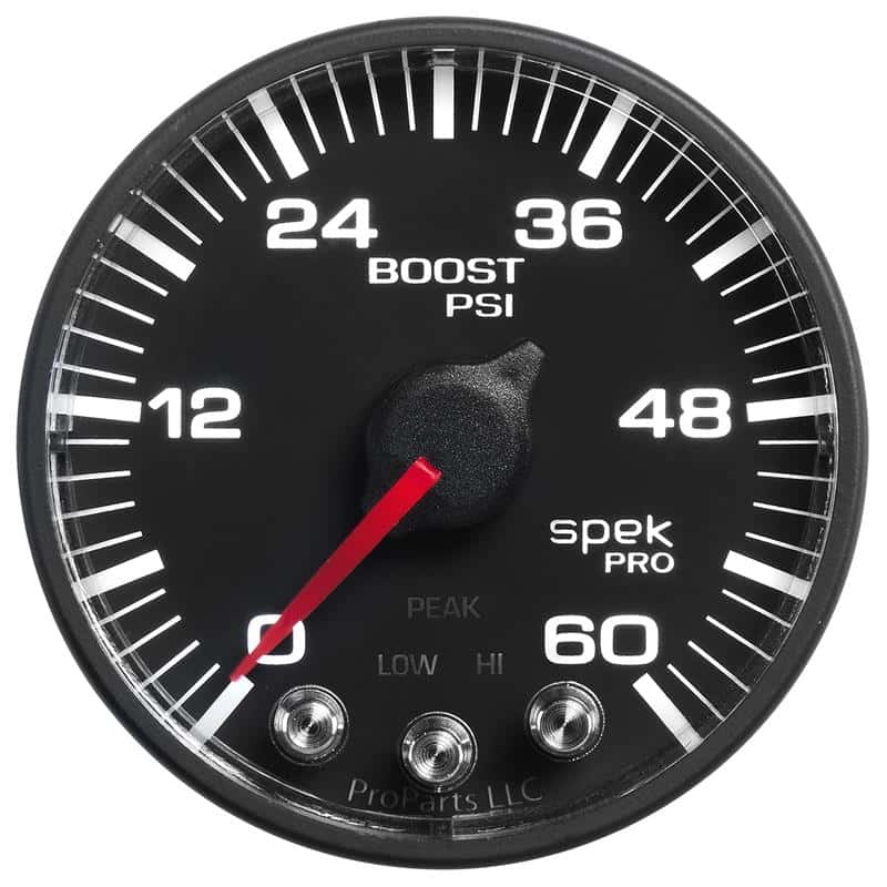AutoMeter — Autometer Spek-Pro 52.4mm 0-60 PSI Digital Stepper Motor Boost Gauge
GA 2" BST 60 BFB SPK - view 1