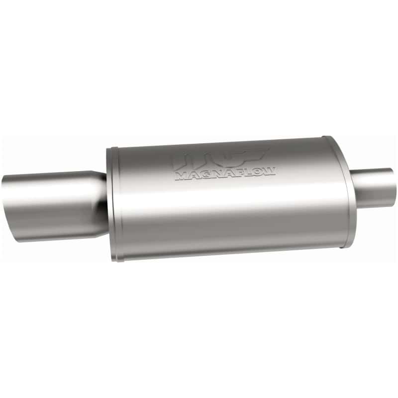 Magnaflow — MagnaFlow Muffler W/Tip Mag SS 14X5X8 2.25/4.
Straight Through - view 32