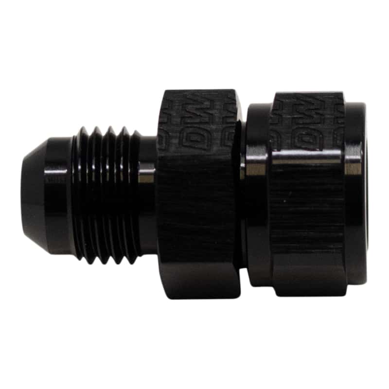 DeatschWerks — DeatschWerks 6AN Male Flare to Fuel Pump Outlet Barb Adapter - Anodized Matte Black
Lines & Fittings - view 1