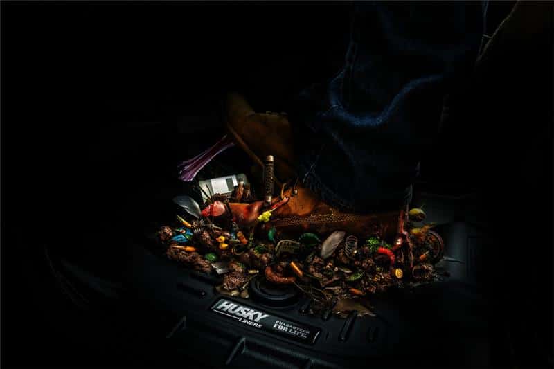 Husky Liners — Husky Liners 07-13 GM Escalade/Suburban/Yukon WeatherBeater Black 3rd Seat Floor Liners - view 4