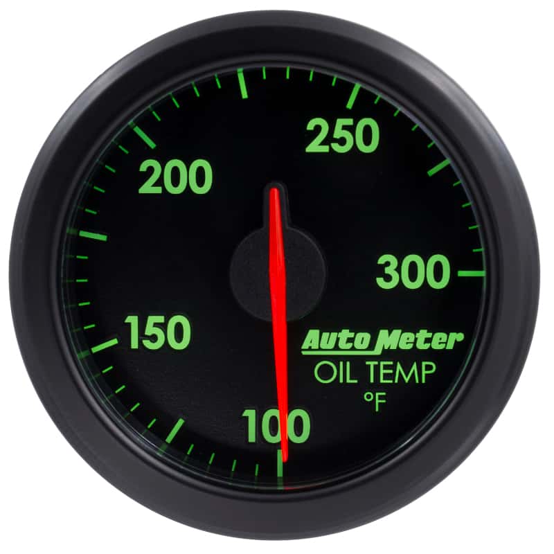 AutoMeter — Autometer Airdrive 2-1/6in Oil Temp Gauge 100-300 Degrees F - Black
GA 2" OILT AIRDRV BK - view 10