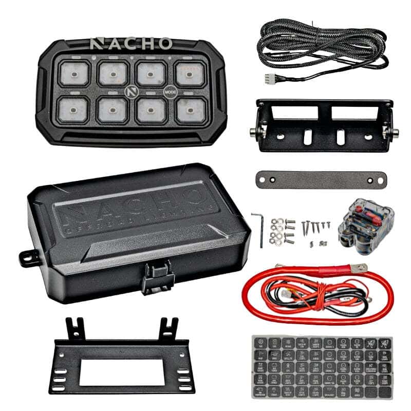 Nacho Offroad Technology — Nacho Lighting 8-Switch Auxiliary Accessory Control System - view 2