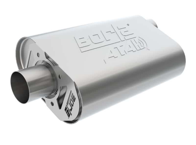 Borla — Borla CrateMuffler LS3 ATAK 2.25in Offset/Offset 14inx4.35inx9in Oval Muffler
CrateMuffler - view 3