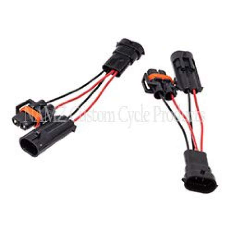 NAMZ — NAMZ 14-23 Indian Models (Except Scout/FTR/Challenger) Passing Lamp Adapter Harness - view 3