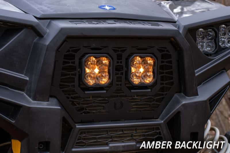 Diode Dynamics — Diode Dynamics 14-18 Polaris RZR XP Stage Series LED Grille Kit Bracket Kit - view 4