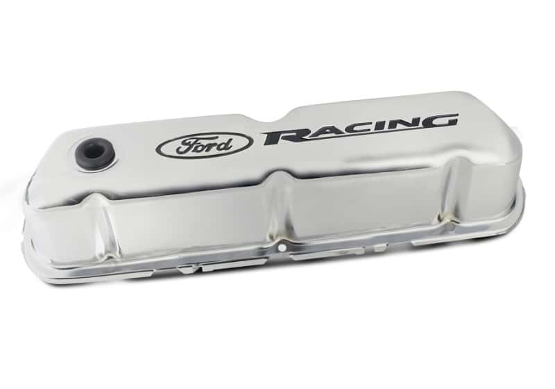 Ford Racing — Ford Racing Logo Stamped Steel Valve Covers - Chrome
Valve Cover Set - view 9